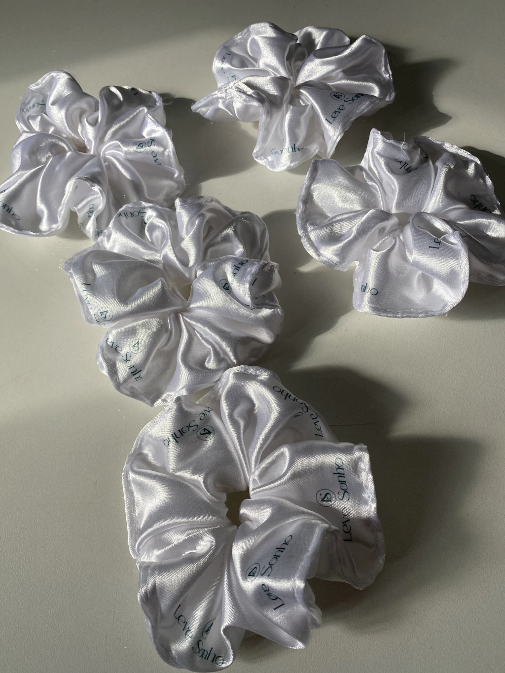 Scrunchies de Cetim - Personalizadas