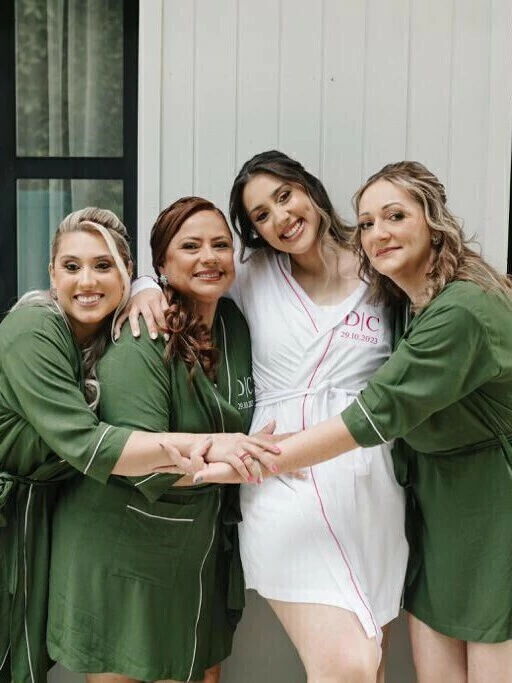 Robe Stela - Viscolinho - Robe Curto com Manga 3/4