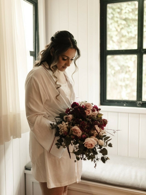 Robe Alicia - Viscolinho - Robe Curto com Manga Longa - comprar online