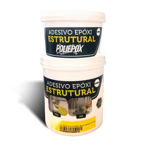 ADESIVO EPOXI ESTRUTURAL TIX - 1KG POLIPOX
