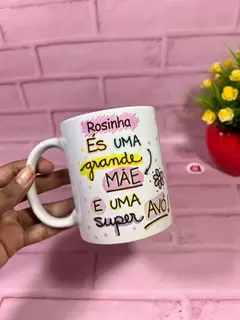 Caneca branca classe AAAA personalizada - comprar online