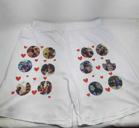 Short samba canção personalizado