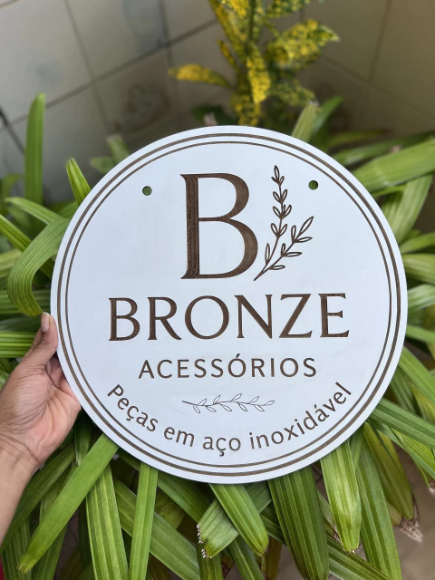 Placa de madeira personalizada - comprar online