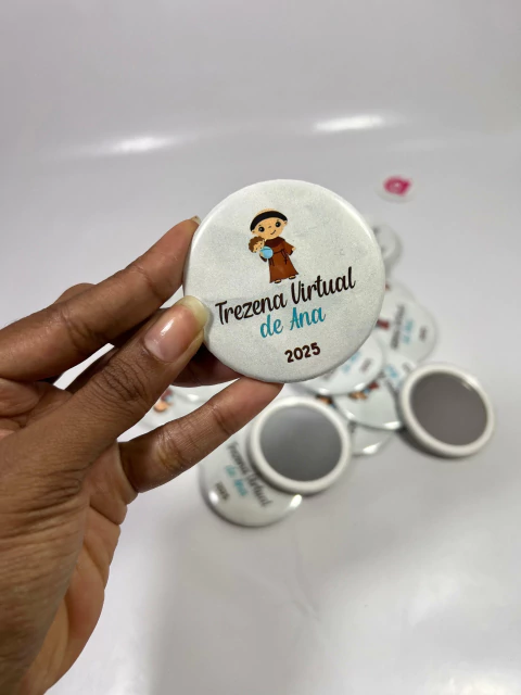 Espelho de bolso personalizado 5,5cm - comprar online