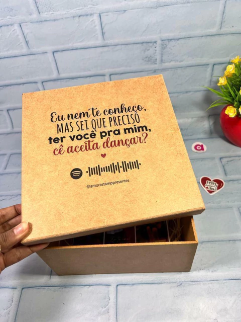 "Pra lembrar" Caixa + azulejo - comprar online