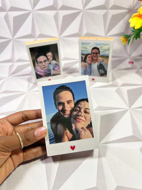 Polaroide de mesa MDF personalizado - comprar online