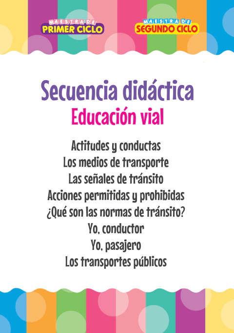SECUENCIA DIDÁCTICA EDUCACIÓN VIAL-DIGITAL