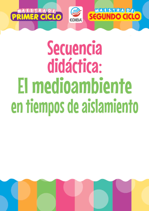 SECUENCIA DIDÁCTICA EL MEDIOAMBIENTE-DIGITAL