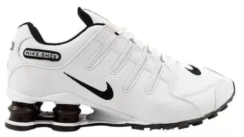 Shox Nz 4 molas Branco c/Preto