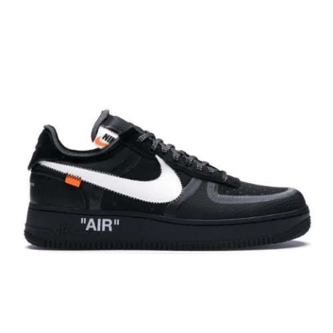 Nike Air Force Off-White Preto (Edição Especial)