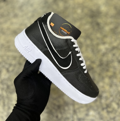 Nike Air Force One Preto/Br Edição Limitada NV