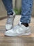 Dunk Low SB Cinza/Branco - comprar online