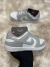 Dunk Low SB Cinza/Branco - comprar online