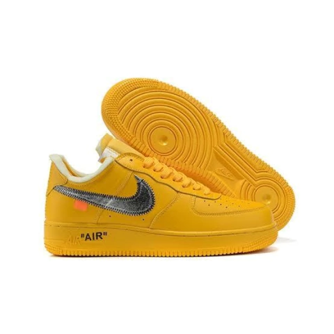 Nike Air Force Off-White Amarelo (Edição Especial)