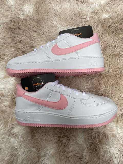 Nike Air Force One Branco/Rosa