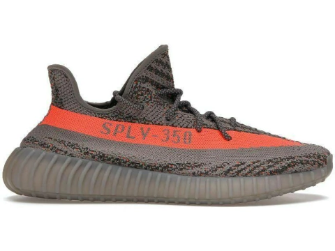 Adidas Yeezy 350 Cinza/Laranja