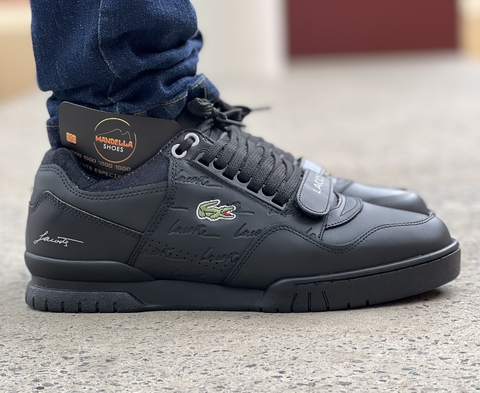 Lacoste Missouri Velcro Preto (Lançamento)