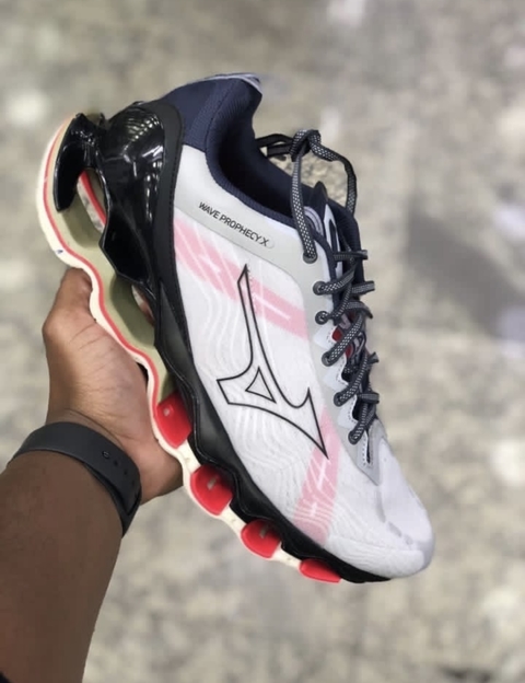 Mizuno Wave Prophecy Pro X Bran/Verm
