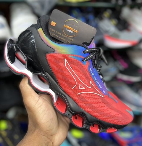 Mizuno Wave Prophecy Pro 12 Verm/Camaleão
