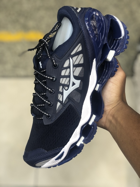 Mizuno Pro 9 Azul/Branco (Nacional)