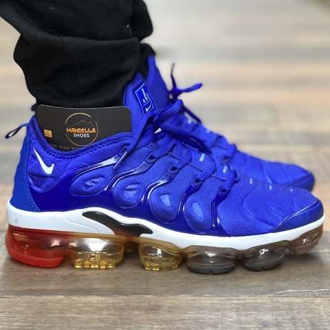 Vapormax Plus Azul/Verm/Lar
