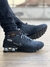 Shox Nz 4 molas Preto/Prata - comprar online