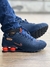 Shox Nz Azul 4 molas C/Laranja - comprar online