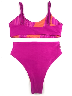 Conjunto Rosa Textura - loja online