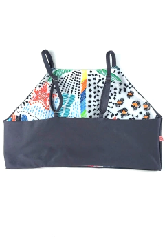 Top Dupla Face Cinza - comprar online