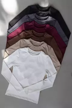 REMERA MANGAS LARGAS MICROFIBRA - comprar online