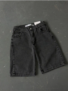 BERMUDA JEAN GRIS - comprar online