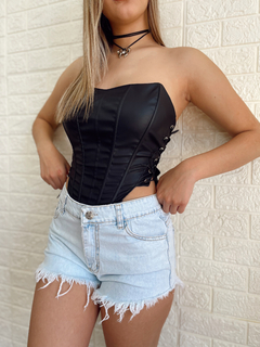 SHORT CELESTE CLARO