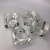 Conjunto 4 Aneis p/Guardanapo Cris Optico Esquare 5x3cm