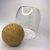 Pote de Vidro Borossilicato com Tampa Esfera Rolha 510ml - Lyor - comprar online