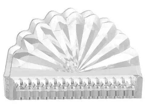 Porta Guardanapo Brasília Em Vidro 12x8,5cm