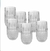 Conjunto 6 Copos Altos De Vidro Glasgow 350ml - Wolff Adicionar aos favoritos
