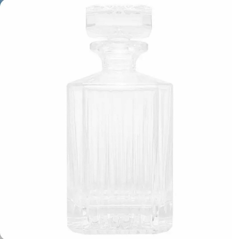 Garrafa Wolff Bangkok Premium De Cristal Para Whisky 850ml