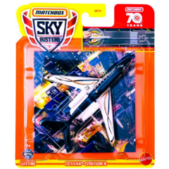 Miniatura Em Metal - Avião/helicóptero Sky Busters Matchbox - Patoys