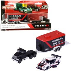 Miniatura Carro + Trailer De Corrida 1:64 - Majorette 2023 na internet