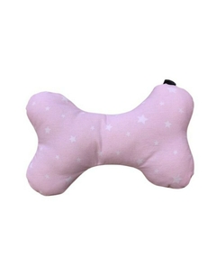 Almohadita estrella rosa