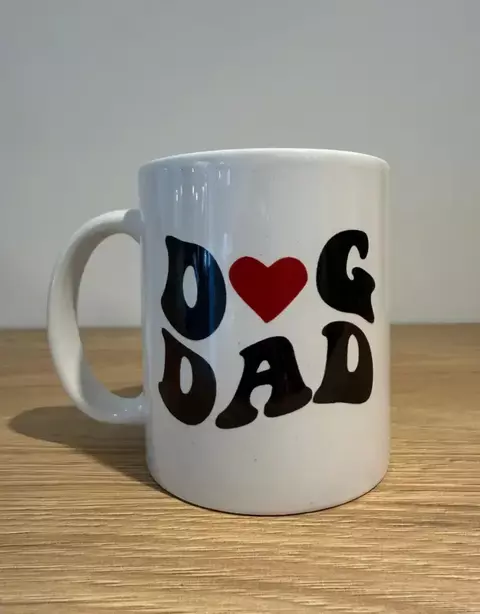 taza dog dad - comprar online