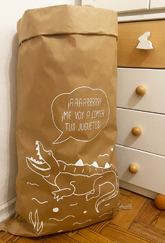 Contenedor de papel - juguetero y guarda tutti - Modelo ÑARÓ en internet