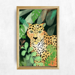 Cuadro deco ilustrado a mano - Modelo NAHUEL