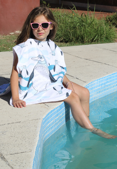 Poncho toalla - Modelo RAYÉN - tienda online