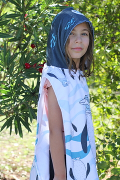 Poncho toalla - Modelo RAYÉN - comprar online
