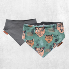 Babero bandana reversible - por unidad - Modelo NAHUEL
