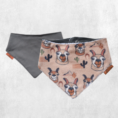 Babero bandana reversible - por unidad - Modelo PAKA