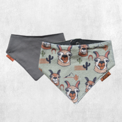 Babero bandana reversible - por unidad - Modelo PAKA - Mamapacha Infantil