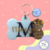 Placa ID | Plaquita de Identificación Personalizada "G" Línea Glitter | icniuh