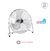 Turbo ventilador de 22"